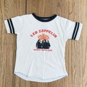 Rowdy Sprout Unisex Led Zepplin Ringer Tee